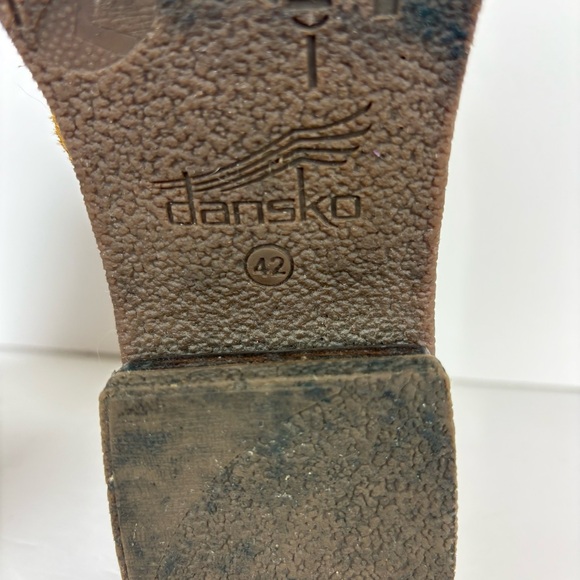 Dansko Becky Suede Leather Waterproof Comfort Booties in Tan